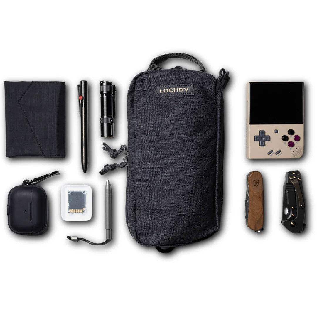 Lochby Venture Pouch - Black - 24Papershop