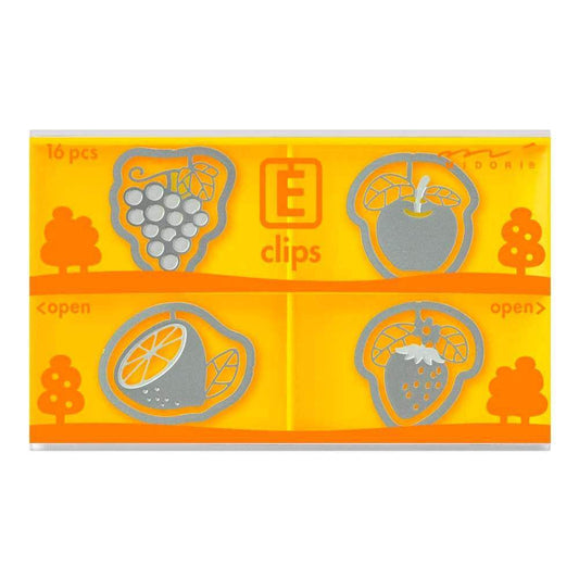 Midori E-Clips Fruit (16 stuks) - 24Papershop