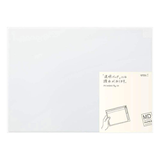 Midori MD Notebook Bag Clear - A4 - 24Papershop