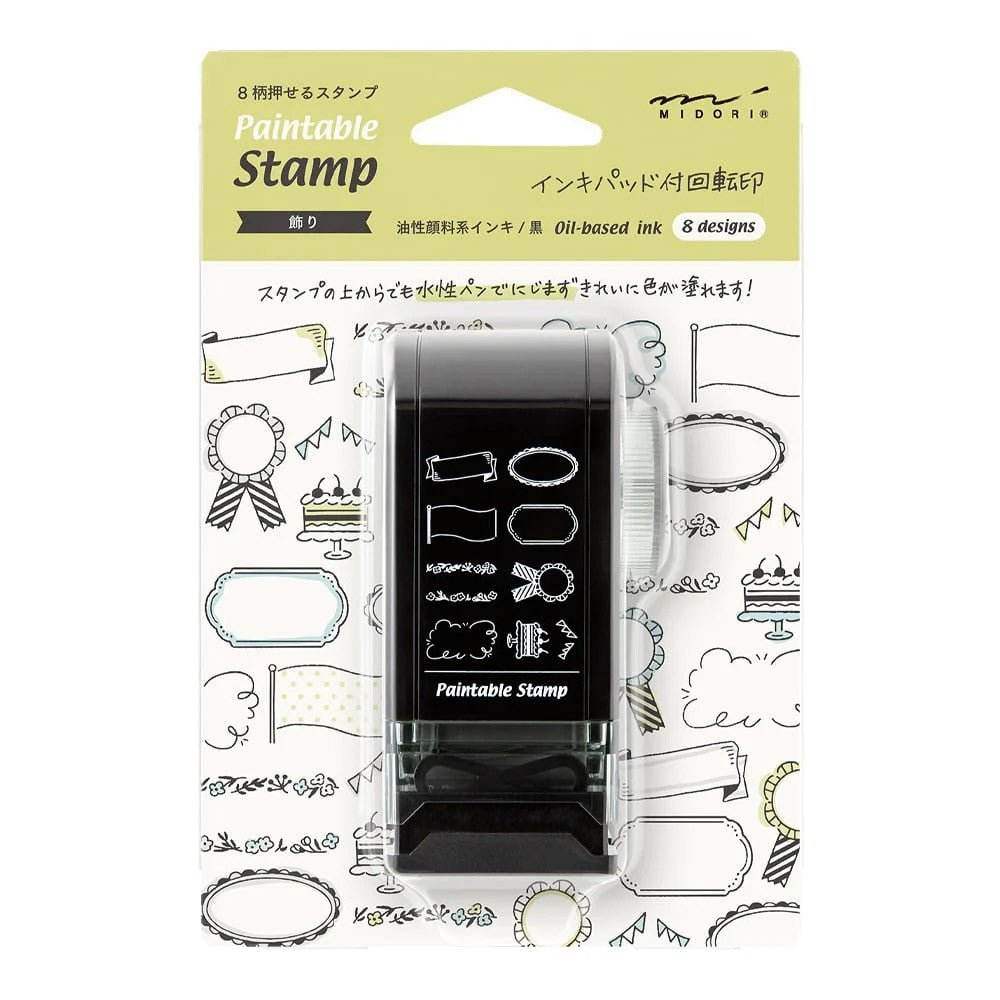 Midori Paintable Rotating Stamp Dial Decoration - 24Papershop