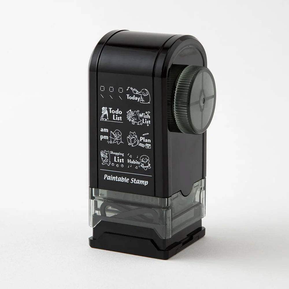 Midori Paintable Rotating Stamp Dial List - 24Papershop