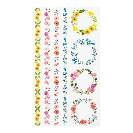 Midori Transfer Stickers - Wreath - 24Papershop