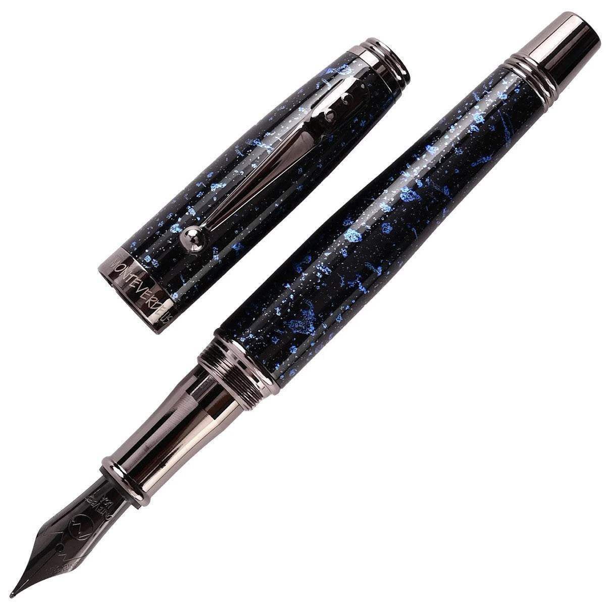 Monteverde Invincia Vega Starlight Blue Fountain Pen - 24Papershop