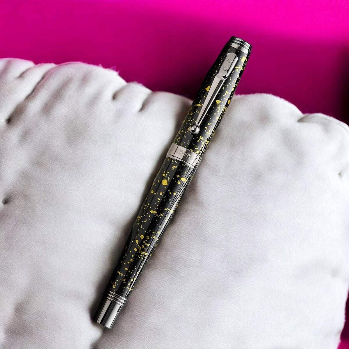 Monteverde Invincia Vega Starlight Yellow Fountain Pen - 24Papershop
