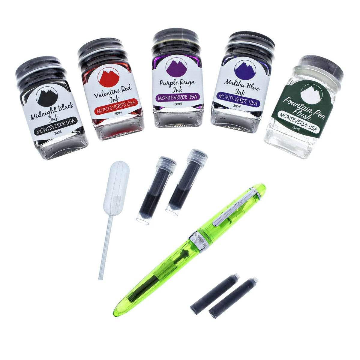 Monteverde Monza ID Signature Giftset - Green - 24Papershop