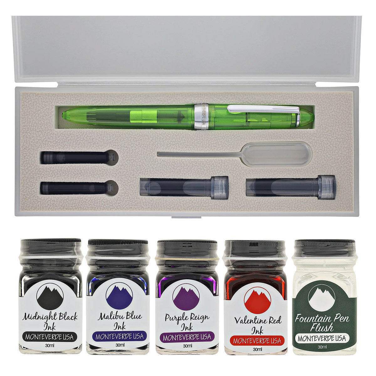 Monteverde Monza ID Signature Giftset - Green - 24Papershop