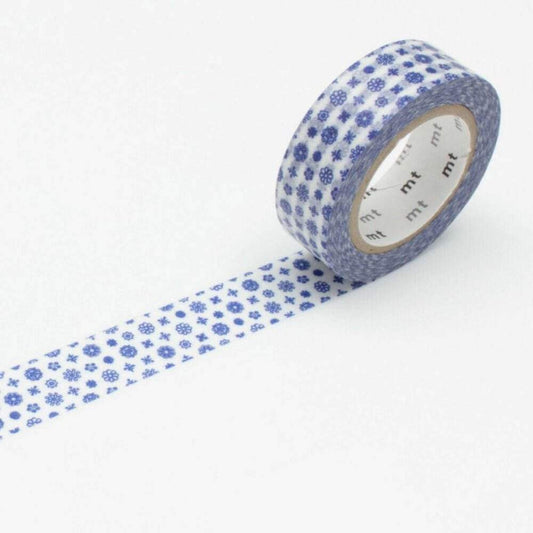 MT Masking Tape - Mini Flower Type - 15mm -7m - 24Papershop