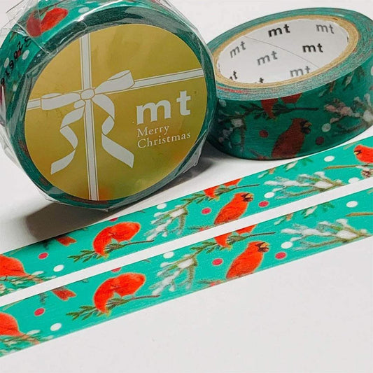 MT Masking Tape - Northern Cardinal - 15mm x 7m - 24Papershop