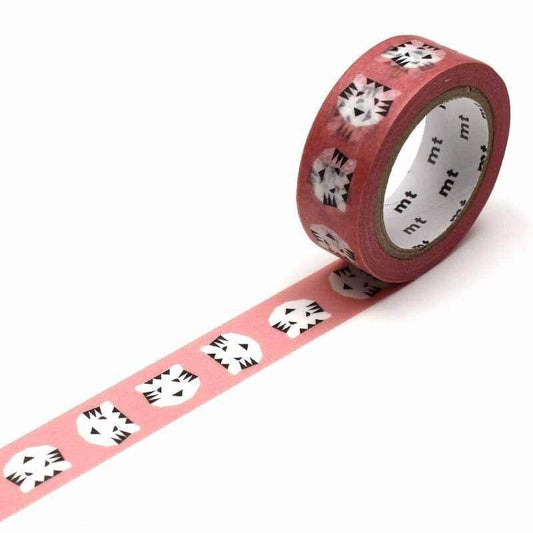 MT Masking Tape - Papier Tigre - Lee Tigre Pink- 15mm - 7m - 24Papershop
