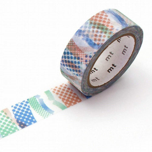 MT Masking Tape - Retro Design Swing - 15mm x 7m - 24Papershop