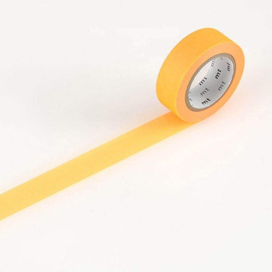 MT Masking Tape - Shocking Orange - 15mm -7m - 24Papershop