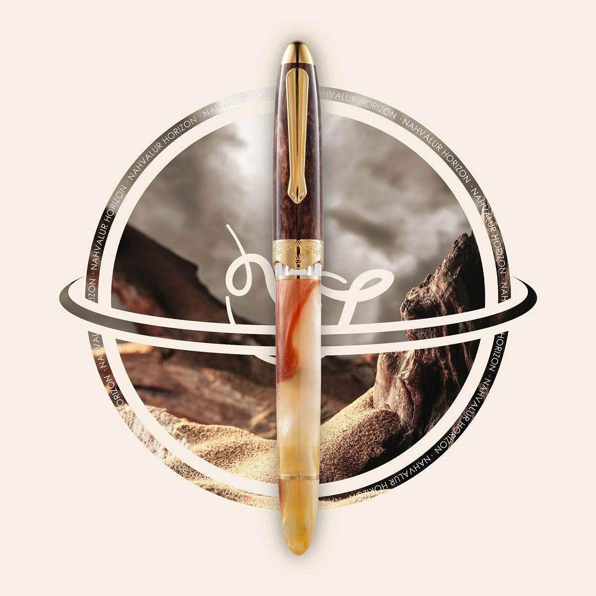 Nahvalur Fountain Pen Horizon - Desert - 24Papershop