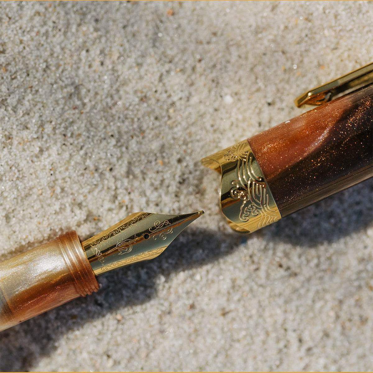 Nahvalur Fountain Pen Horizon - Desert - 24Papershop