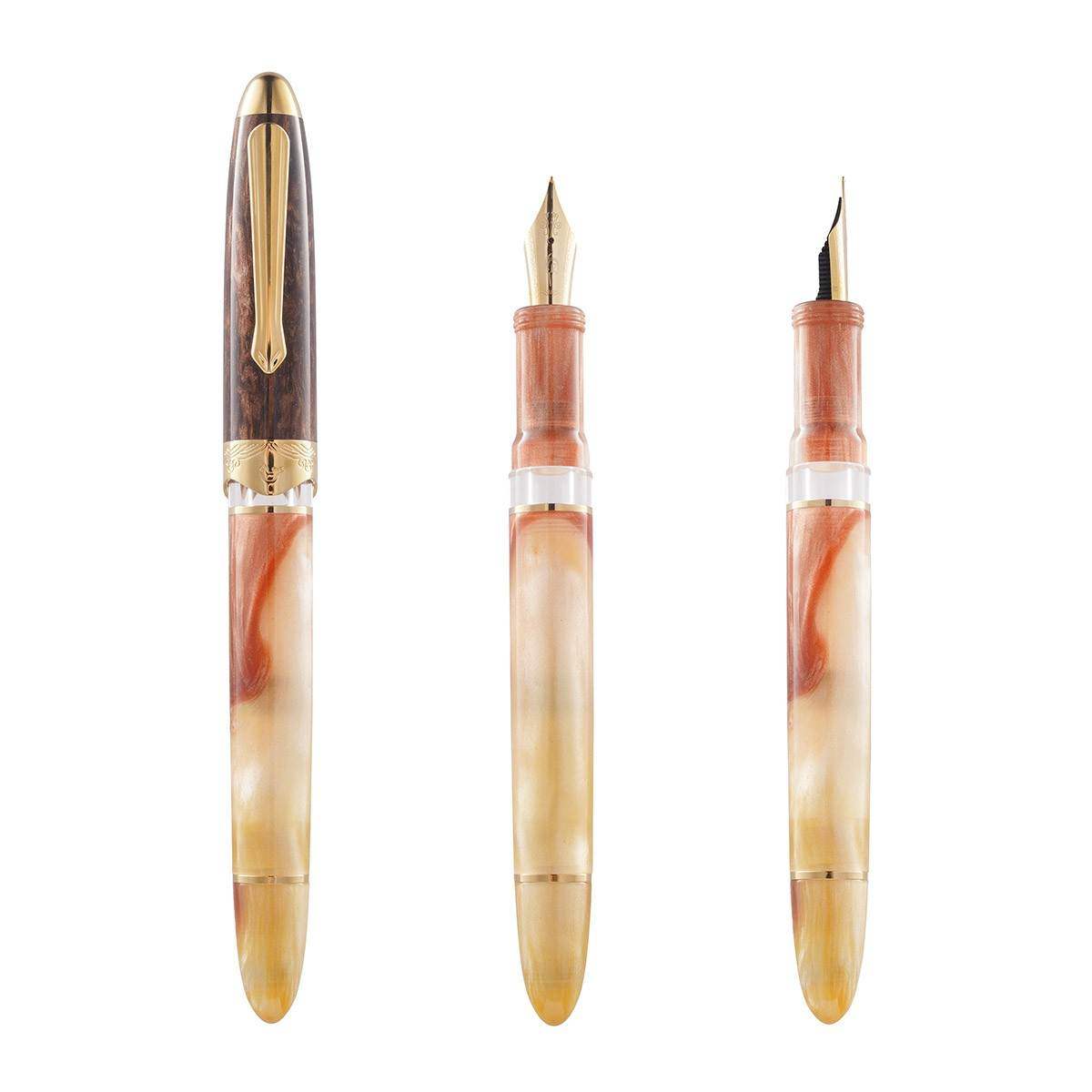 Nahvalur Fountain Pen Horizon - Desert - 24Papershop