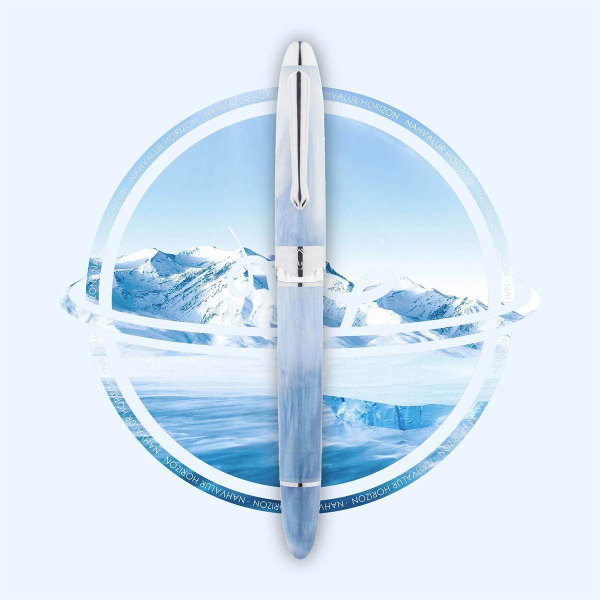 Nahvalur Fountain Pen Horizon - Glacier - 24Papershop