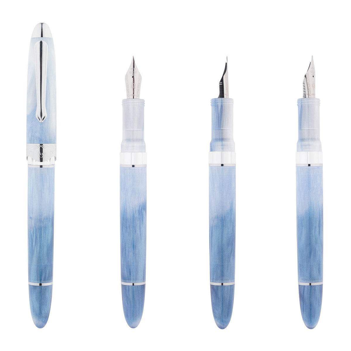 Nahvalur Fountain Pen Horizon - Glacier - 24Papershop