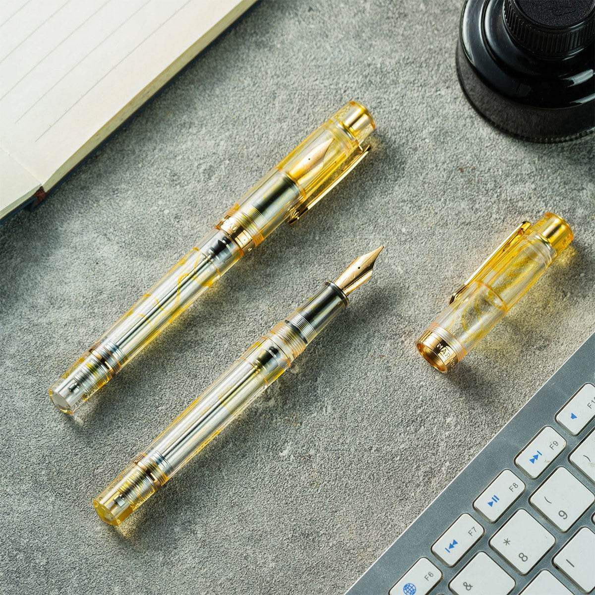 Nahvalur Fountain Pen Original Plus - Gold Ocellatus - 24Papershop