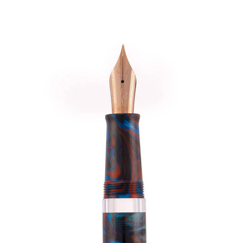 Nahvalur Fountain Pen Schuylkill - Dragonet Sapphire - 24Papershop
