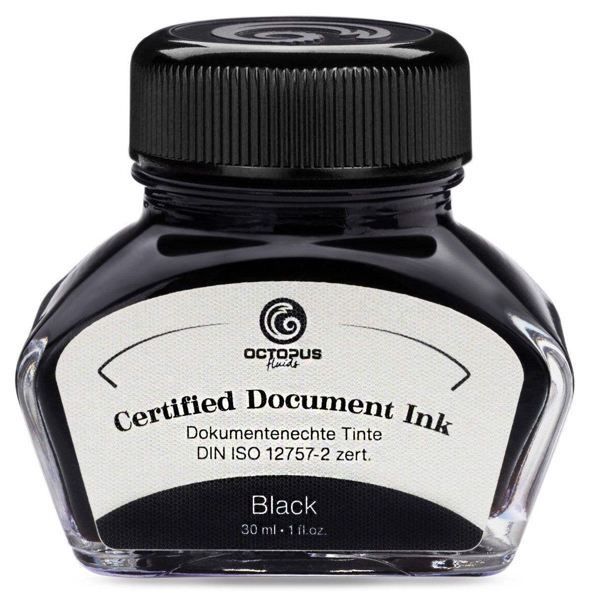 Octopus Document Ink 30ml - Black - 24Papershop