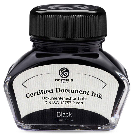 Octopus Document Ink 30ml - Black - 24Papershop