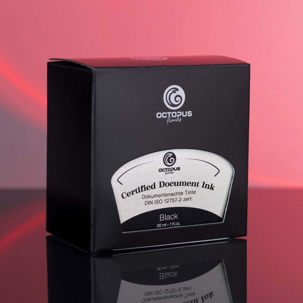 Octopus Document Ink 30ml - Black - 24Papershop