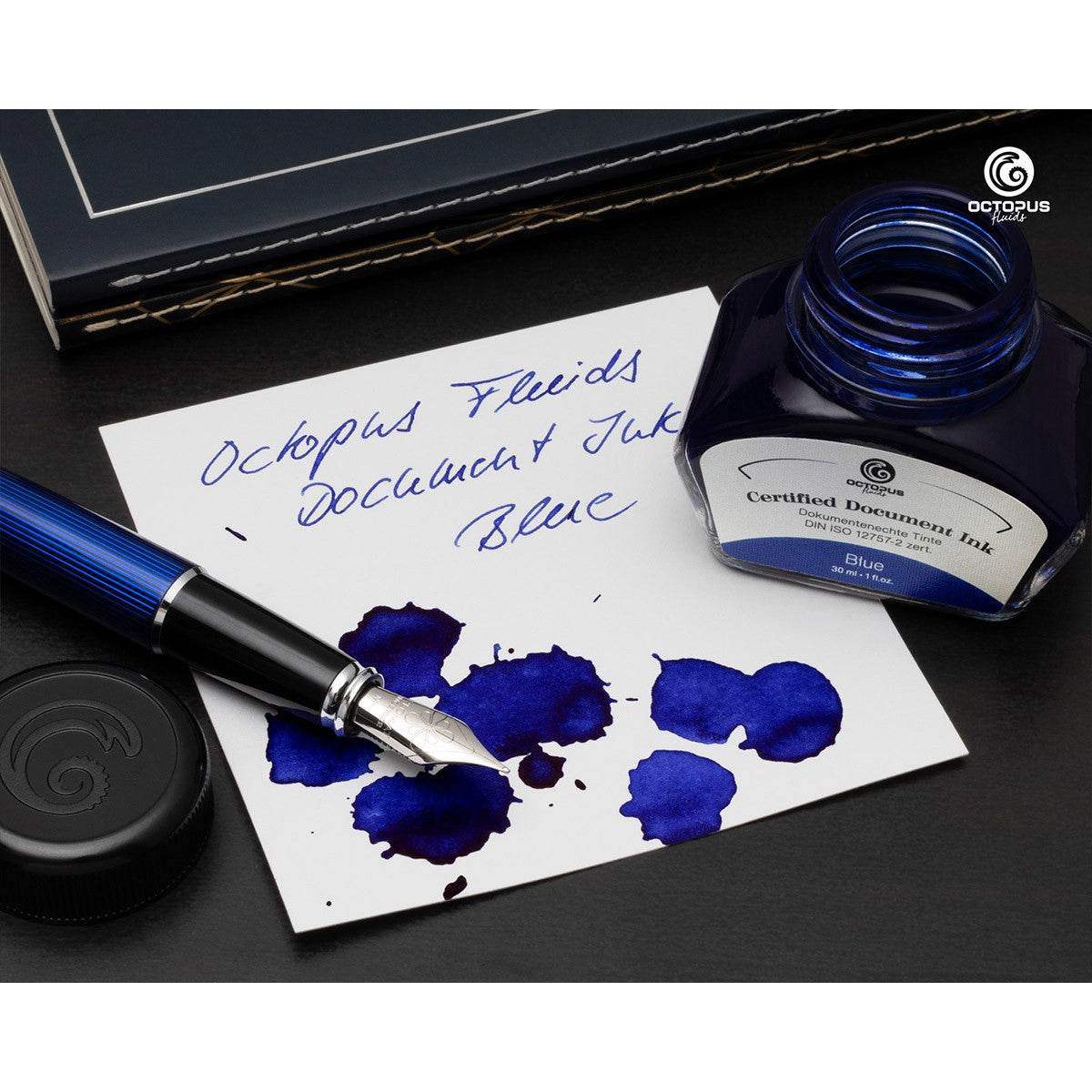 Octopus Document Ink 30ml - Blue - 24Papershop