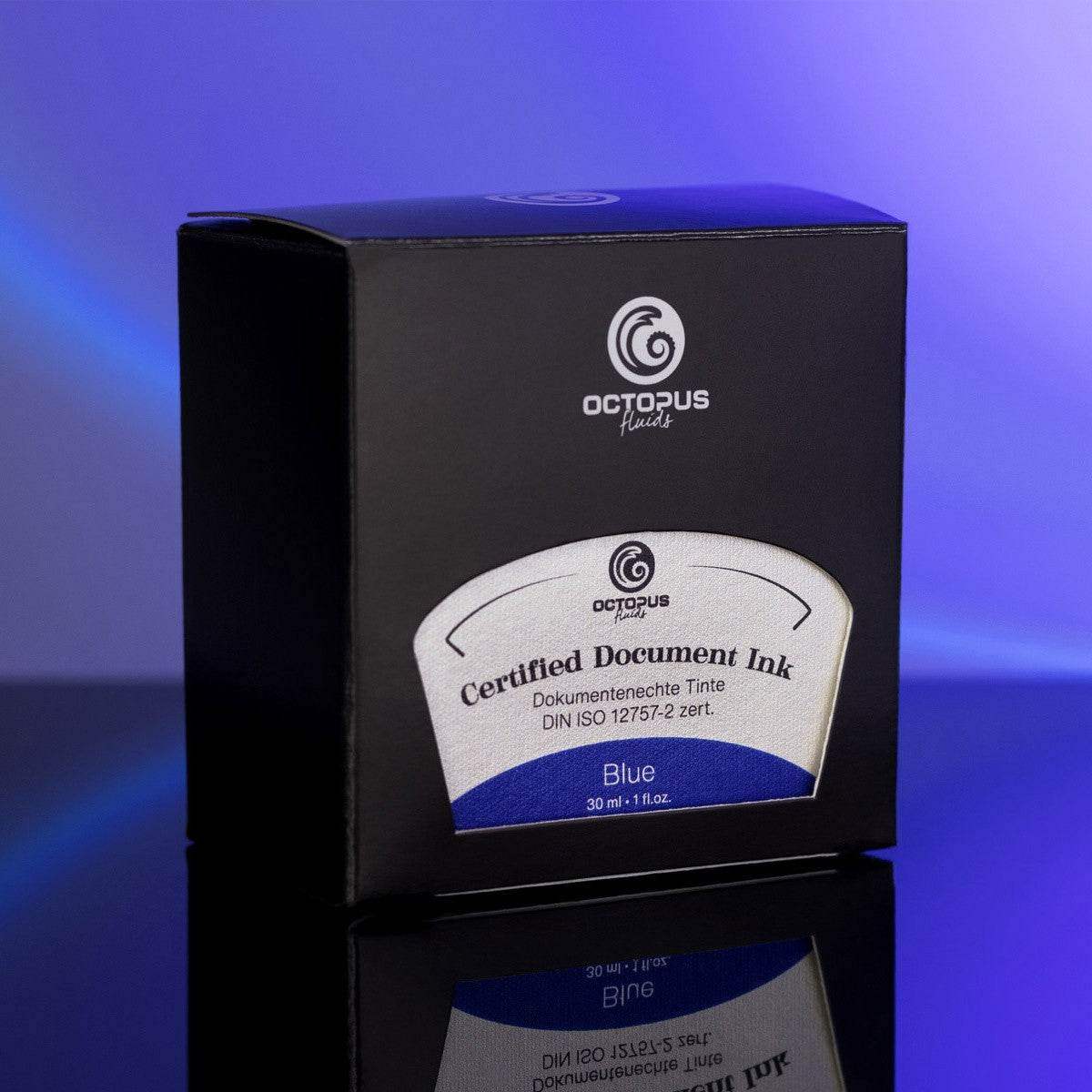 Octopus Document Ink 30ml - Blue - 24Papershop