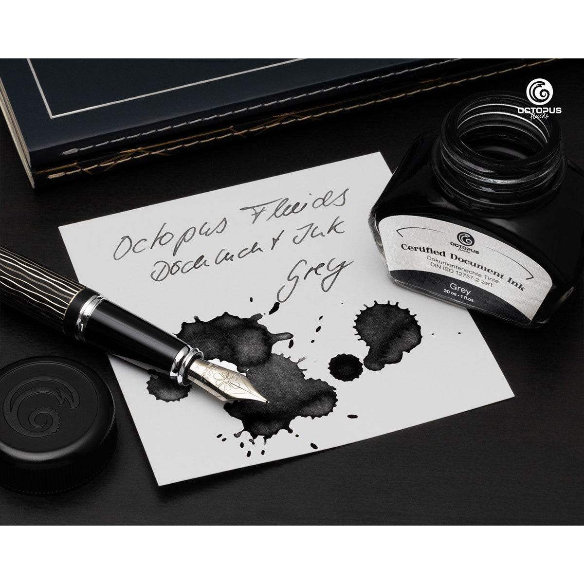 Octopus Document Ink 30ml - Grey - 24Papershop