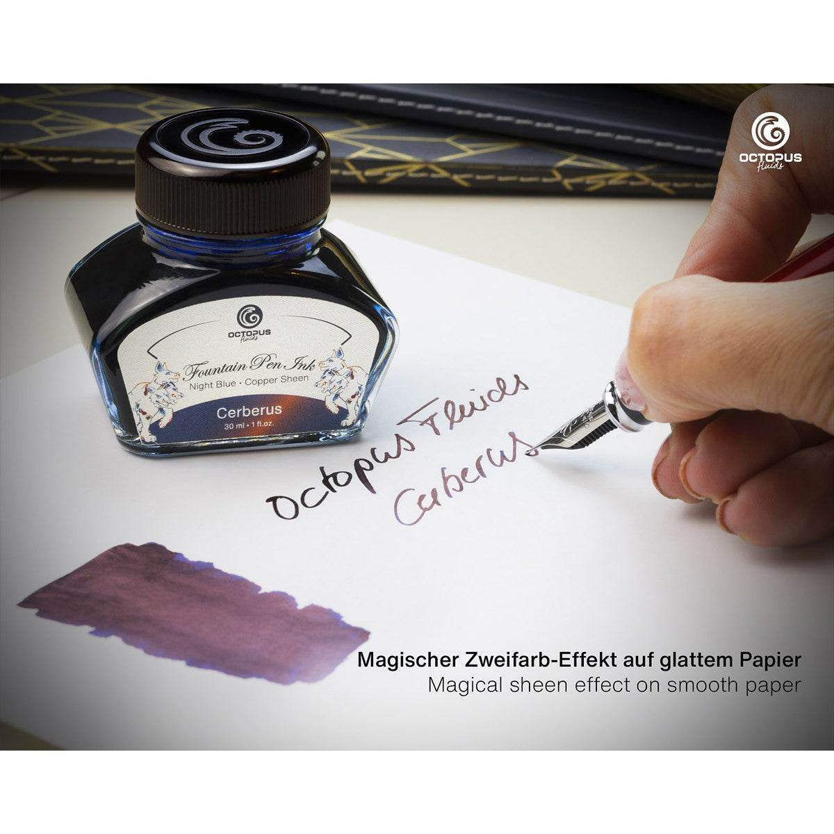 Octopus Ink 30ml - Cerberus, Blue - 24Papershop