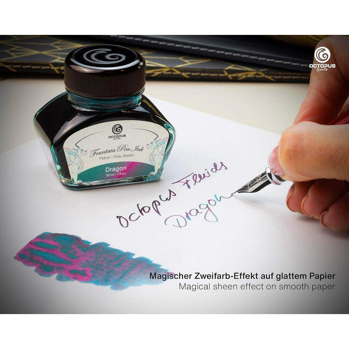 Octopus Ink 30ml - Dragon, Petrol - 24Papershop
