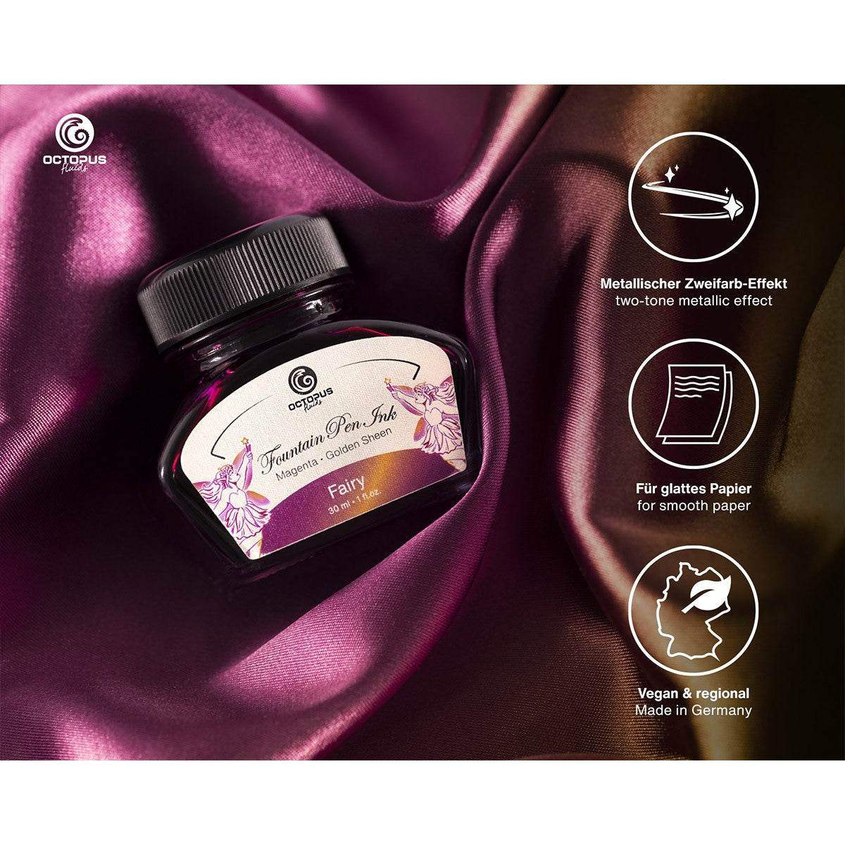 Octopus Ink 30ml - Fairy, Violet - 24Papershop