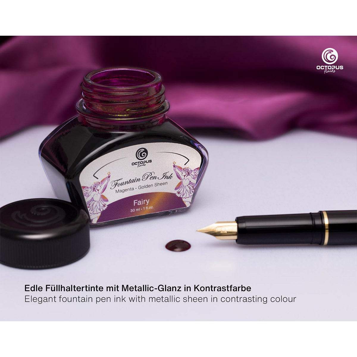 Octopus Ink 30ml - Fairy, Violet - 24Papershop