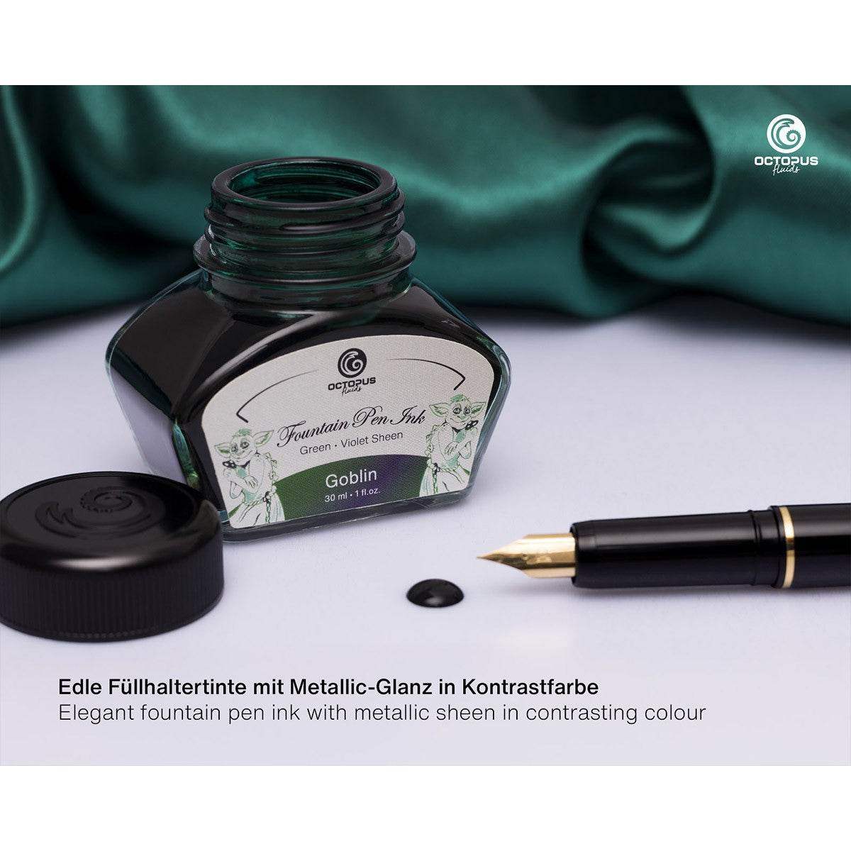 Octopus Ink 30ml - Goblin, Green - 24Papershop