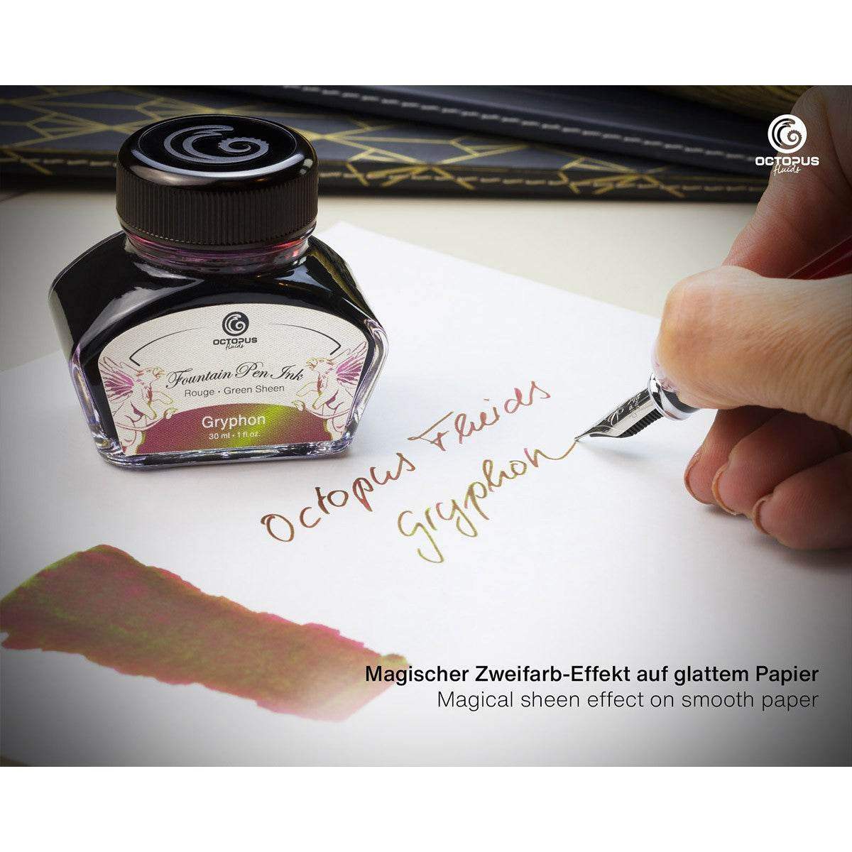 Octopus Ink 30ml - Gryphon, Brown - 24Papershop