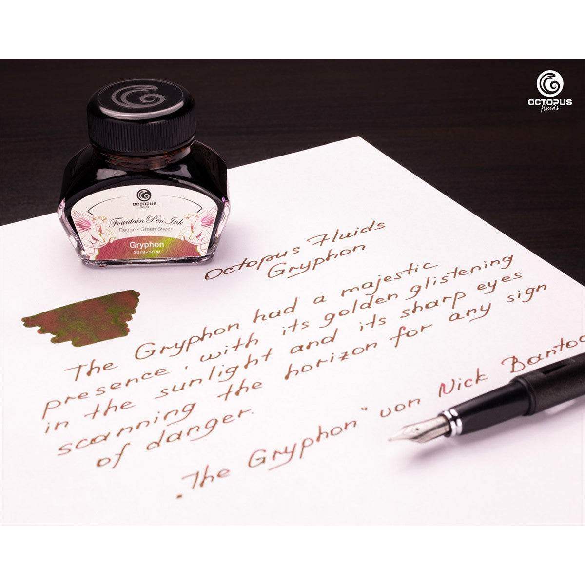 Octopus Ink 30ml - Gryphon, Brown - 24Papershop