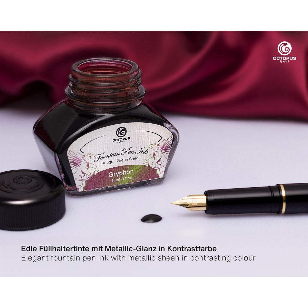 Octopus Ink 30ml - Gryphon, Brown - 24Papershop