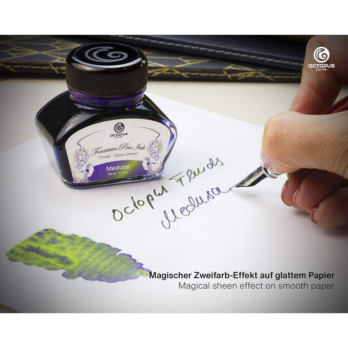 Octopus Ink 30ml - Medusa, Violet - 24Papershop