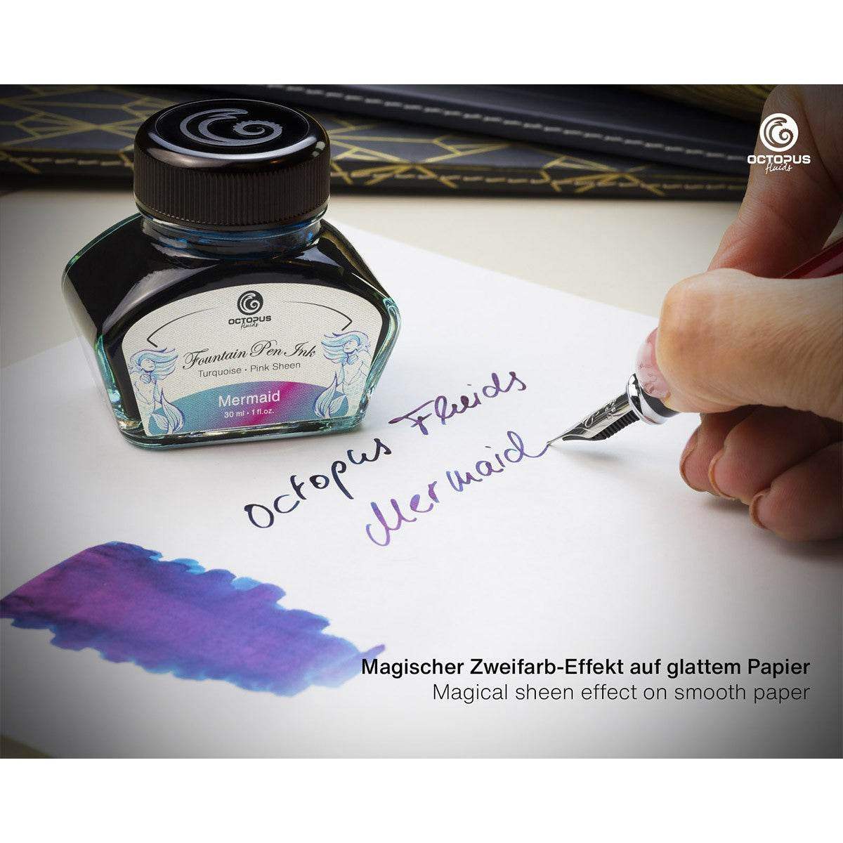 Octopus Ink 30ml - Mermaid, Petrol - 24Papershop