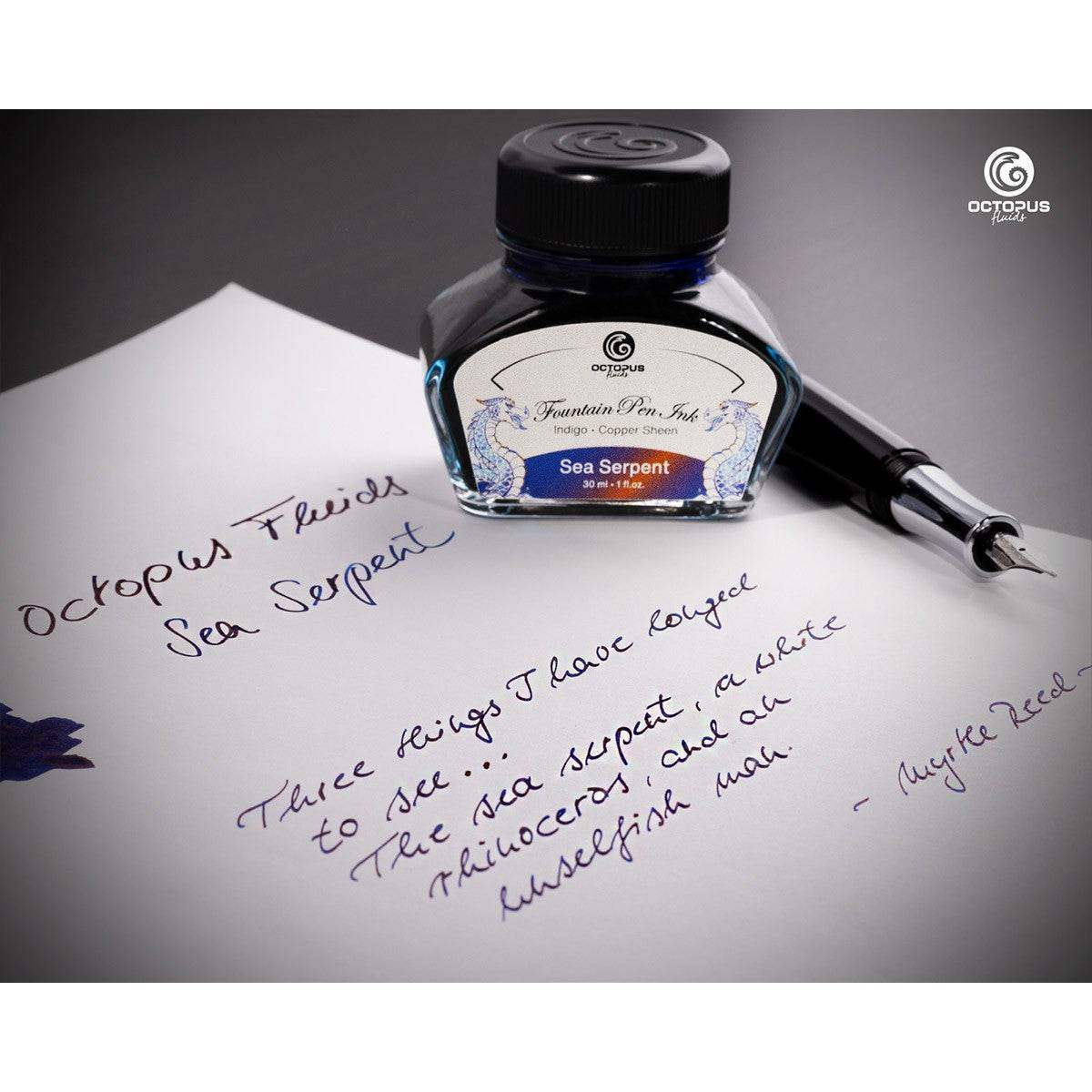 Octopus Ink 30ml - Sea Serpent, Indigo - 24Papershop