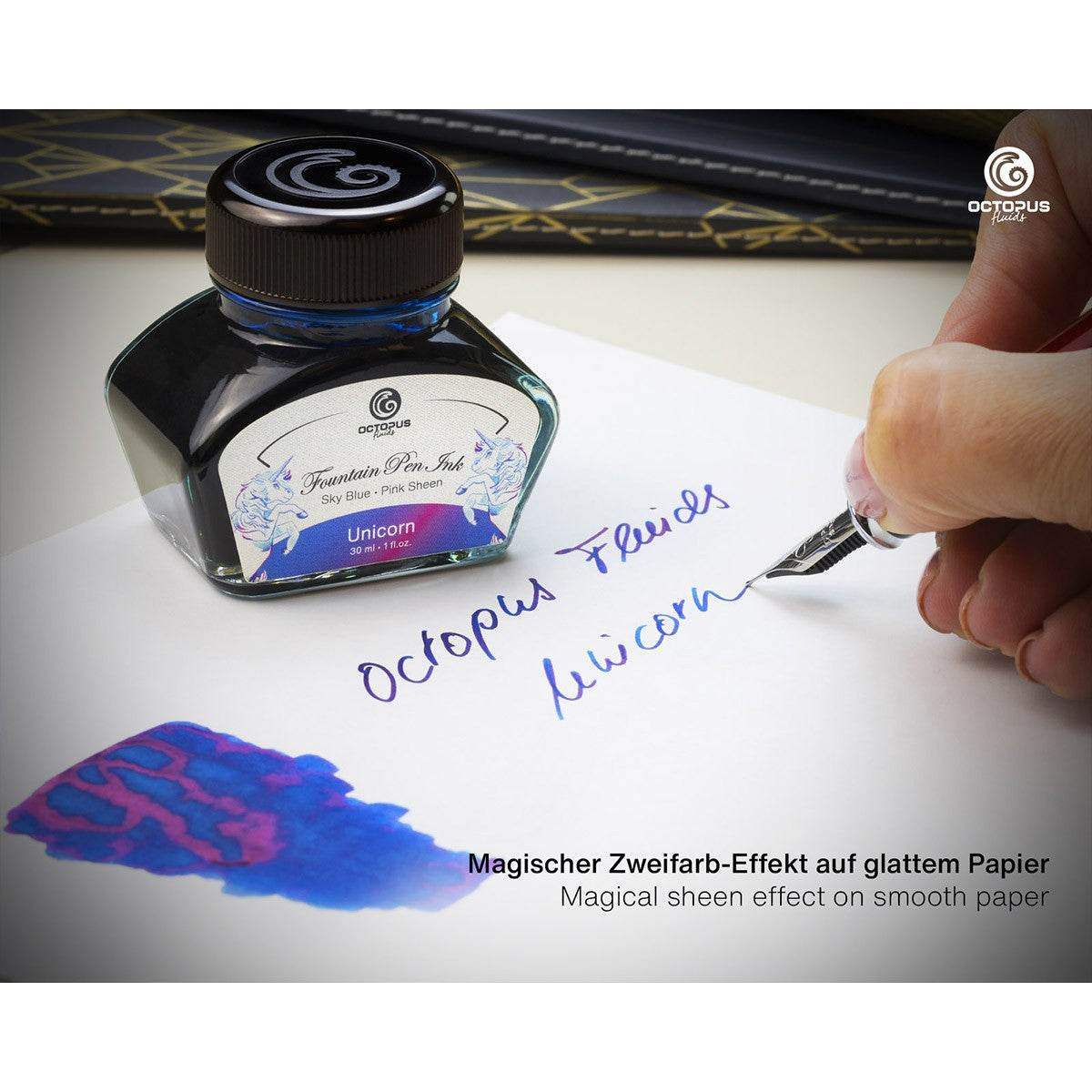 Octopus Ink 30ml - Unicorn, Blue - 24Papershop