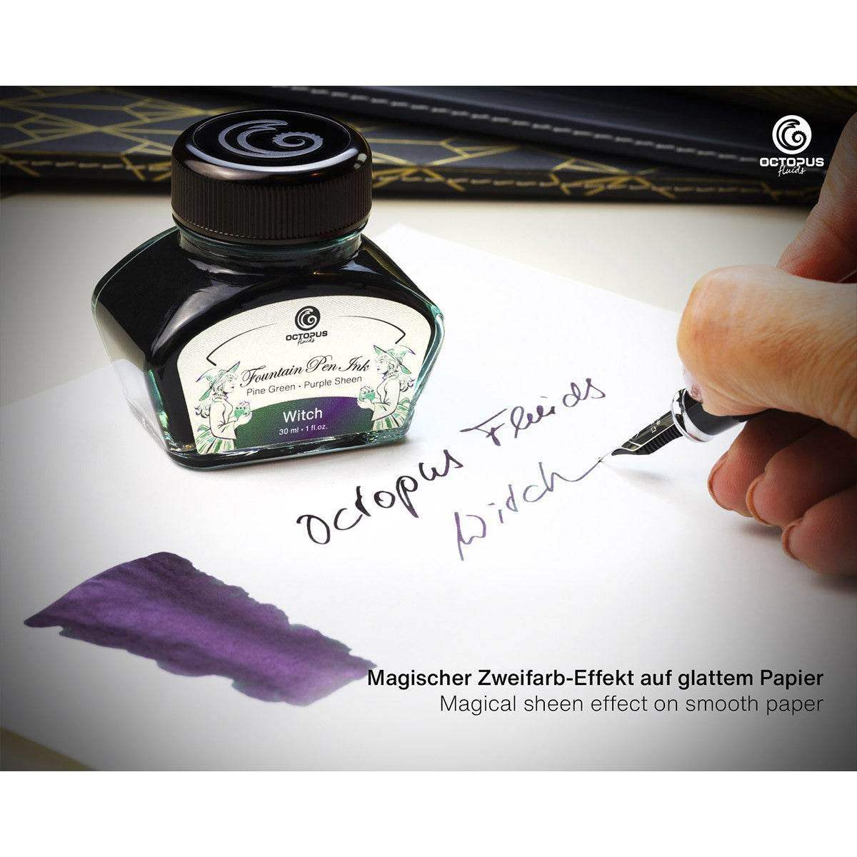Octopus Ink 30ml - Witch, Green - 24Papershop