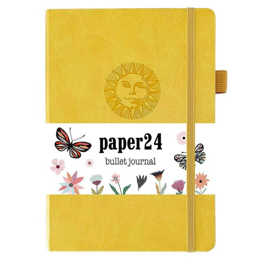 Paper24 Bullet Journal Smiling Sun A5 Dot Grid - 24Papershop