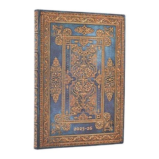 Paperblanks Agenda Flexi Midi 2025-2026 - Blue Luxe - 24Papershop