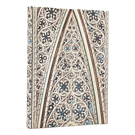 Paperblanks Agenda Midi 2025-2026 - Vault of the Milan Cathedral - 24Papershop
