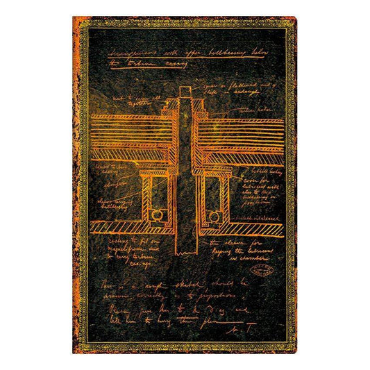 Paperblanks Flexis Tesla Mini - Ongelinieerd - 24Papershop