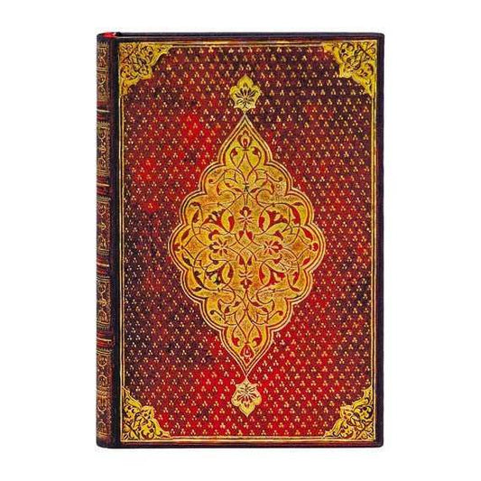 Paperblanks Golden Trefoil Mini - Gelinieerd - 24Papershop