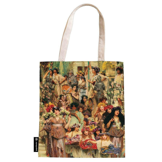 Paperblanks Lawrence Alma-Tadema Spring Canvas Bag - 24Papershop