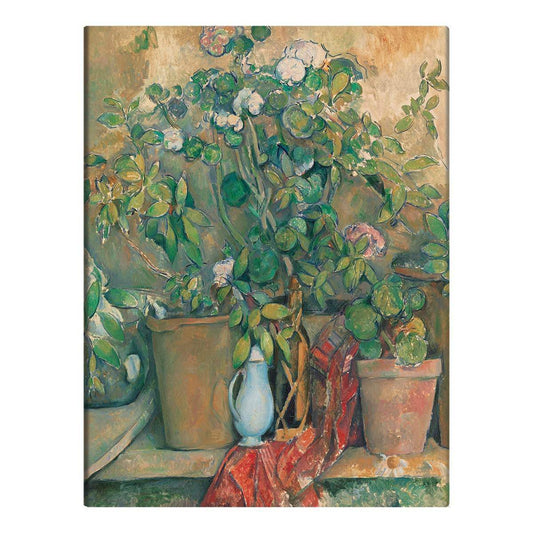 Paperblanks Cezanne's Terracotta Pot and Flowers Midi - Adresboek - 24Papershop