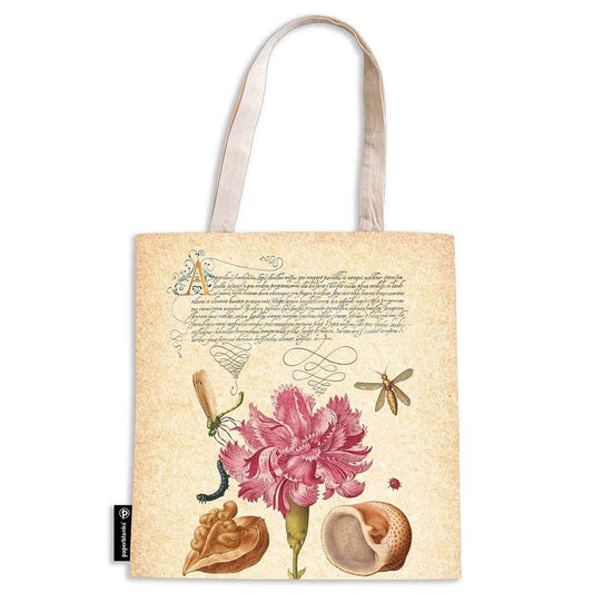 Paperblanks Pink Carnation Canvas Bag - 24Papershop