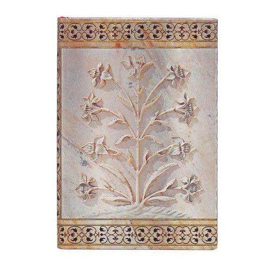 Paperblanks Taj Mahal Flowers Agra Mini - Gelinieerd - 24Papershop